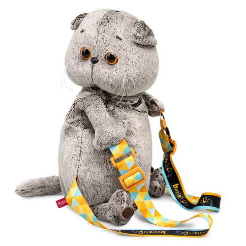 Новогодний подарок «Рюкзак Кот Басик Обнимашка» 300г Новогодний подарок «Рюкзак Кот Басик Обнимашка» 300г